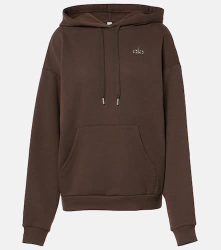 Accolade cotton-blend hoodie - Alo Yoga - Modalova