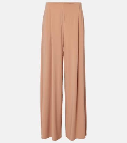 High-rise wide-leg pants - Norma Kamali - Modalova