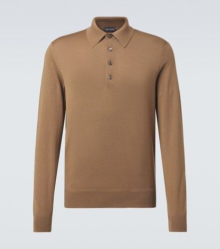 Tom Ford Pullover polo in lana - Tom Ford - Modalova