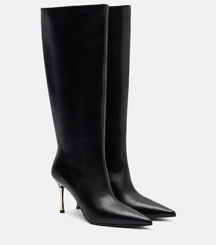 Bombshell leather knee-high boots - Gucci - Modalova