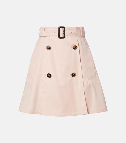 Minifalda Josselyn de algodón con cinturón - Burberry - Modalova