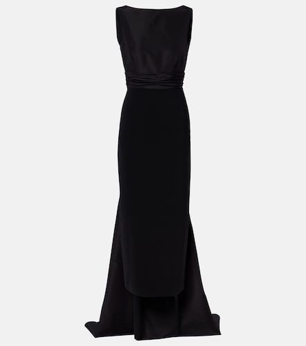 Robe aus Faille mit Schleifendetail - Carolina Herrera - Modalova