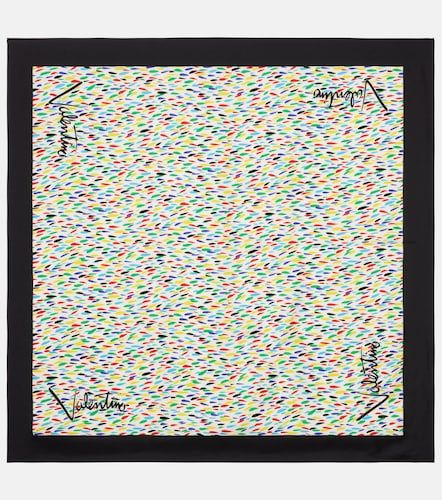Valentino Printed silk twill scarf - Valentino - Modalova