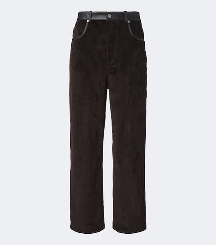 Pantaloni regular in velluto a coste - Bottega Veneta - Modalova