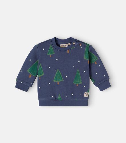 Baby Sandro printed cotton sweatshirt - Wheat - Modalova
