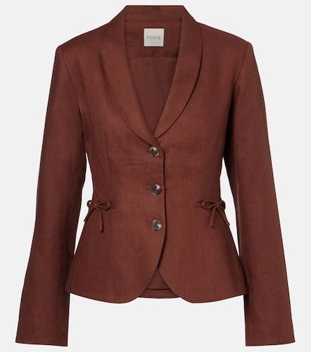 Posse Blazer Sabine de lino - Posse - Modalova