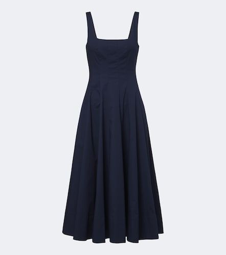 Midikleid Wells aus Baumwoll-Popeline - Staud - Modalova