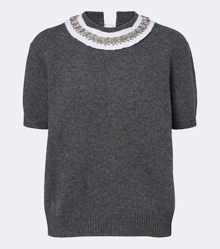 Prada Verzierter Pullover - Prada - Modalova