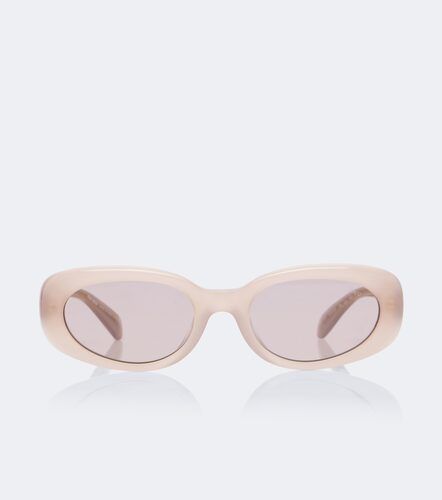 Miu Miu Signature oval sunglasses - Miu Miu - Modalova