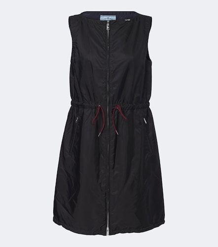 Abito corto in Re-Nylon con zip - Prada - Modalova