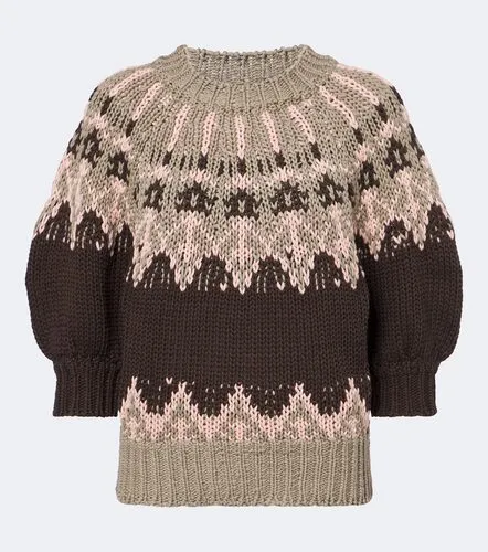 Marty Fair Isle cotton sweater - Altuzarra - Modalova