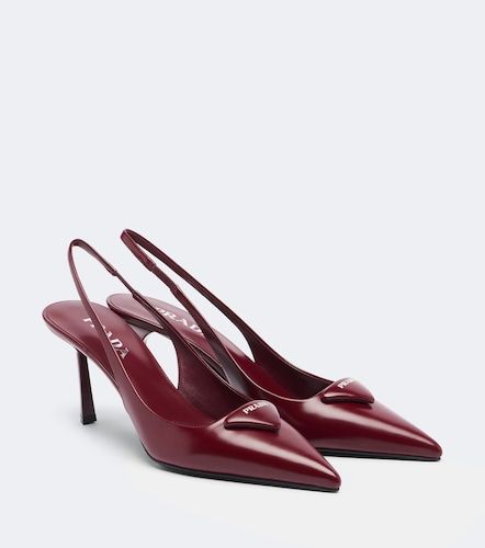 Prada Slingback-Pumps aus Leder - Prada - Modalova
