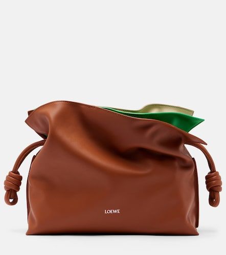 Flamenco Medium layered leather clutch - Loewe - Modalova