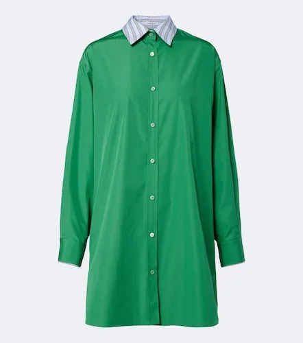 Double L cotton poplin shirt dress - Loewe - Modalova