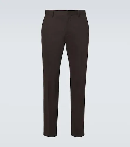 Cotton and cashmere slim pants - Zegna - Modalova