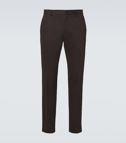 Cotton and cashmere slim pants - Zegna - Modalova