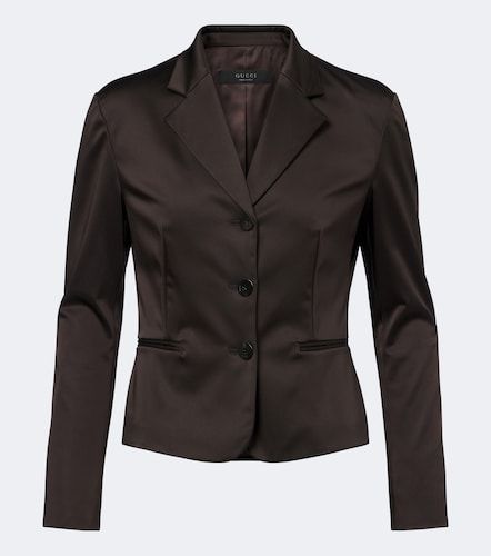 Gucci Chaqueta de satén - Gucci - Modalova