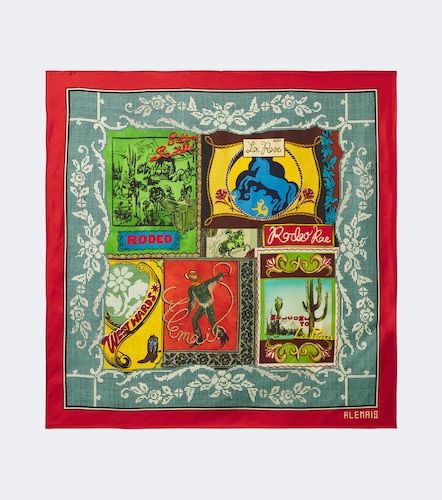 Alémais Pañuelo Ace de seda estampado - Alemais - Modalova