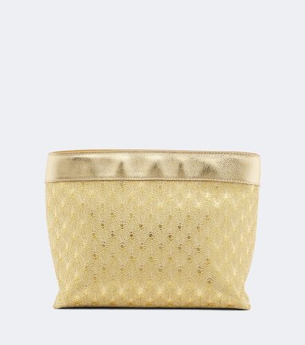 Bustina Mini in lamé con pelle - Missoni - Modalova