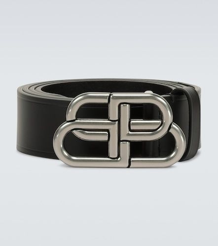 Balenciaga BB Large leather belt - Balenciaga - Modalova