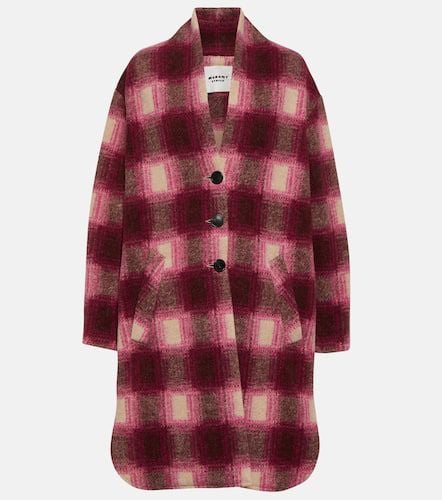 Gabriel checked wool-blend coat - Marant Etoile - Modalova