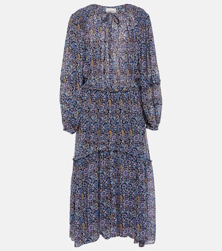 Naema paisley georgette maxi dress - Marant Etoile - Modalova