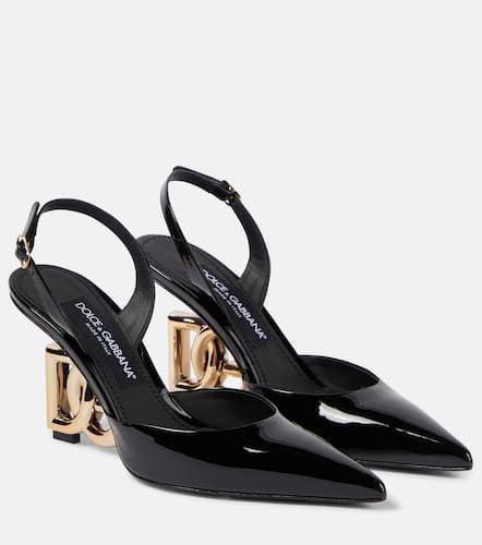 Lollo patent leather slingback pumps - Dolce&Gabbana - Modalova