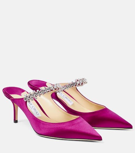 Bing 65 embellished satin mules - Jimmy Choo - Modalova