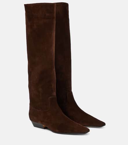 Khaite Suede knee-high boots - Khaite - Modalova