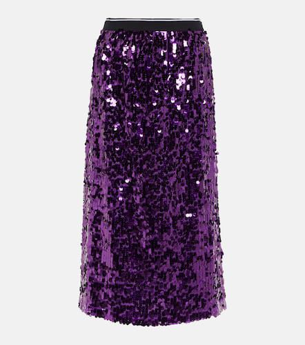 Plan C Sequined midi skirt - Plan C - Modalova