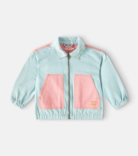 Chaqueta de algodón colorblock - Tinycottons - Modalova