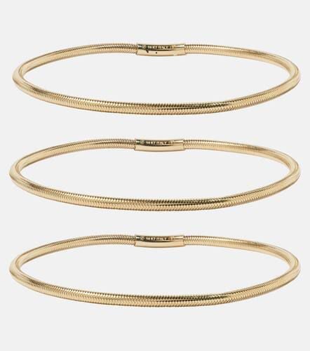 Bracciale Liquid Gold Stretch in 14kt - Stone and Strand - Modalova