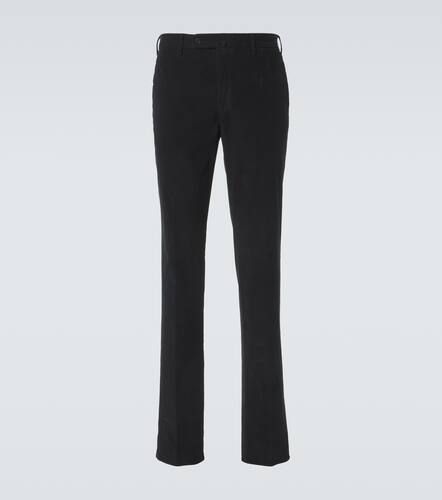 Cotton corduroy straight pants - Incotex - Modalova