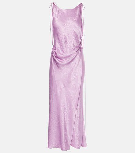 Acne Studios Satin midi dress - Acne Studios - Modalova