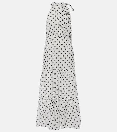 Eleanor halterneck cotton midi dress - Rixo - Modalova