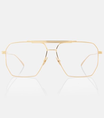 Occhiali aviator classici - Bottega Veneta - Modalova
