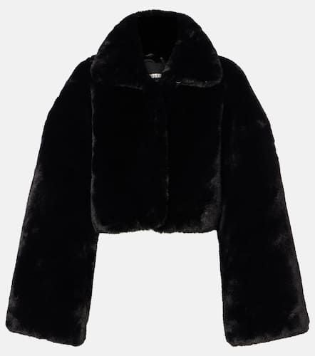 Rotate Cropped faux fur jacket - Rotate - Modalova