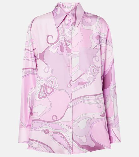 Pucci Orchidee silk twill shirt - Pucci - Modalova