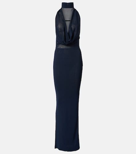 Abito lungo con scollo all’americana - Aya Muse - Modalova
