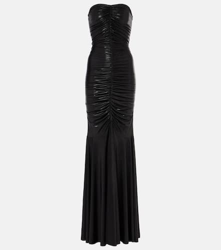 Norma Kamali Ruched lamÃ© gown - Norma Kamali - Modalova