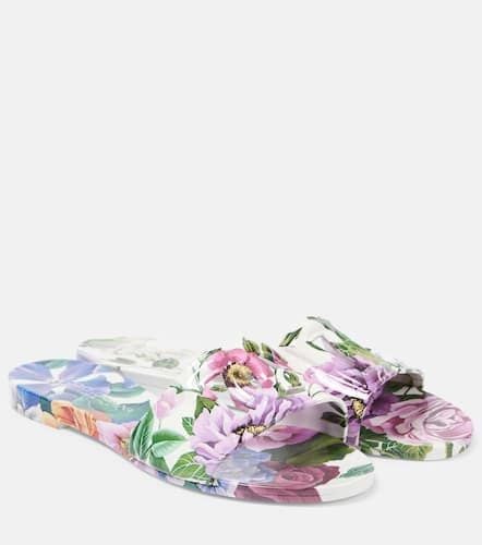 DG floral cutout sandals - Dolce&Gabbana - Modalova