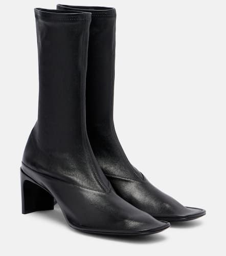 Trunk leather mid-calf boots - Jil Sander - Modalova
