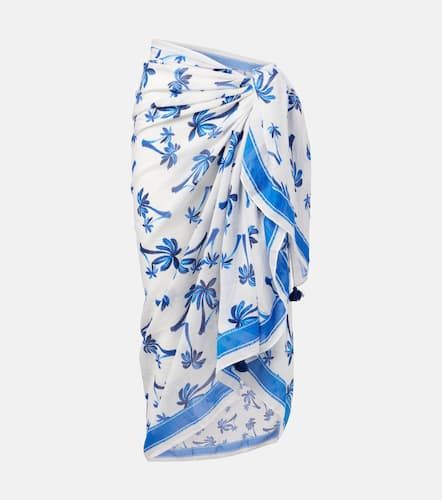 Pareo Palm Beach in cotone e seta - Heidi Klein - Modalova