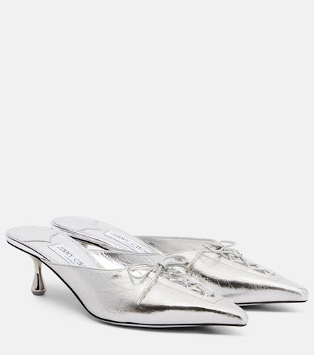 Scarlett 50 metallic leather mules - Jimmy Choo - Modalova