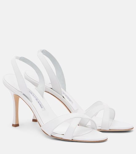 Callasi leather slingback sandals - Manolo Blahnik - Modalova
