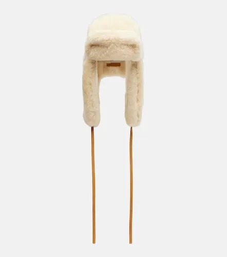Cappello Chapka in shearling con pelle - Jacquemus - Modalova