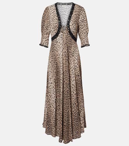 Robe midi Amina imprimée en crêpe - Rixo - Modalova