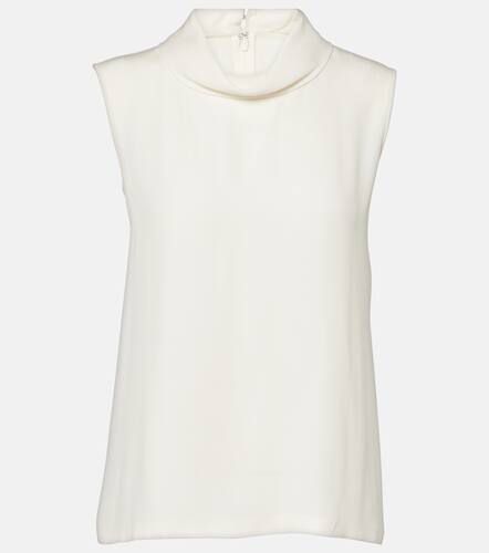 Valentino Top in georgette di seta - Valentino - Modalova