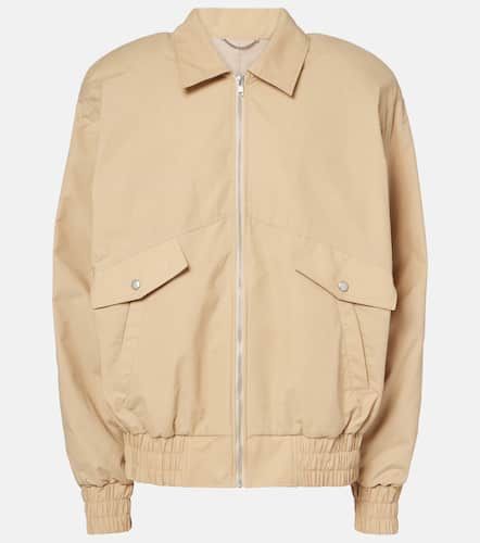 Oversized cotton-blend bomber jacket - Magda Butrym - Modalova