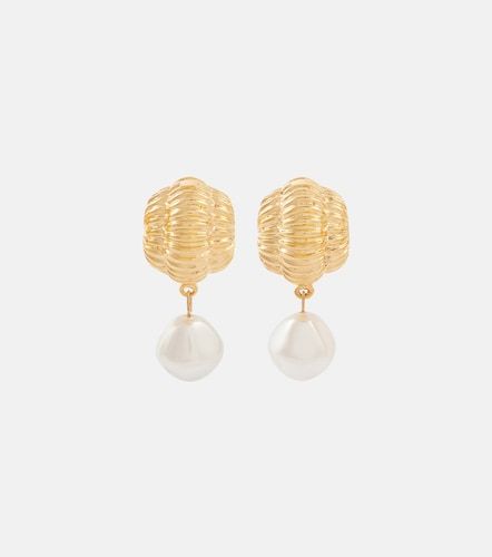 Orecchini Asha bagnati in con perle bijoux - Jennifer Behr - Modalova